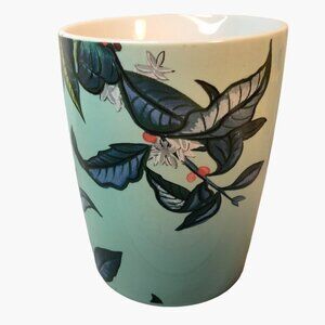 Starbucks Green Mug Botanical Print Coffee Cup